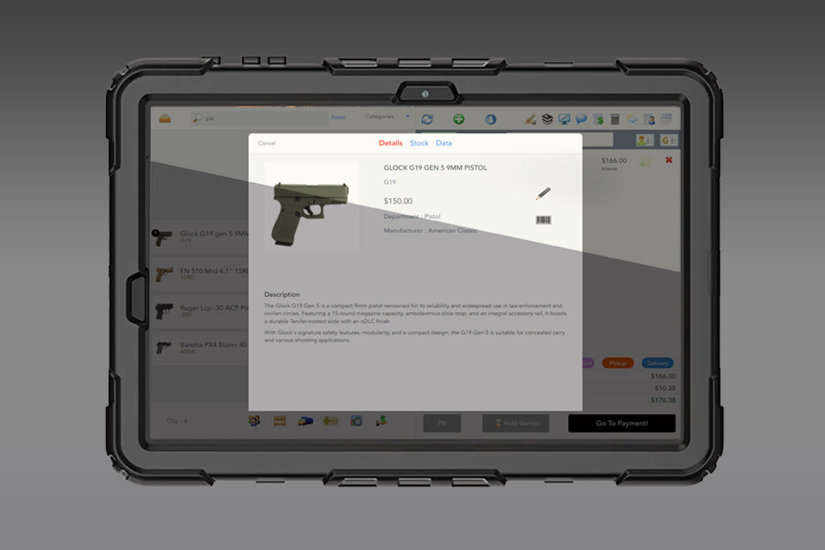 Defender Point of Sale – Defender POS – Firearms Point of Sale Business ...